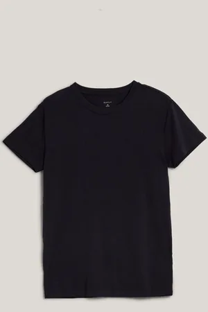 GANT TRIČKO BAMBOO T-SHIRT BLACK