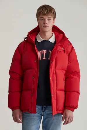 GANT BUNDA EXPEDITION DOWN PUFFER RUBY RED