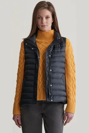 GANT VESTA LIGHT DOWN VEST BLACK