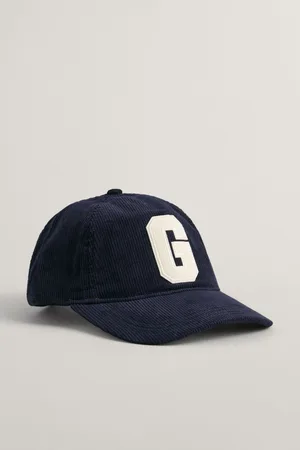 GANT KŠILTOVKA G BADGE WASHED CORD CAP EVENING BLUE