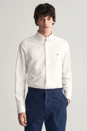 GANT KOŠILE SLIM OXFORD SHIRT WHITE