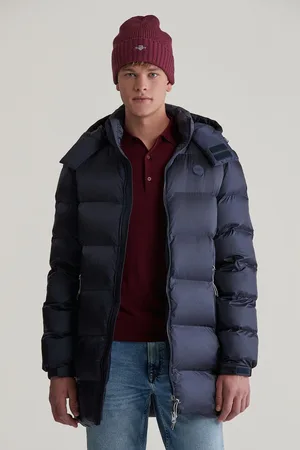GANT BUNDA ACTIVE CLOUD MID LENGTH JACKET BLACK
