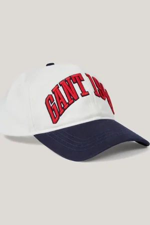 GANT KŠILTOVKA 1949 VARSITY ARCH COTTON CAP EGGSHELL