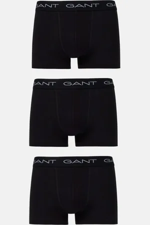 GANT SPODNÍ PRÁDLO TRUNK 3-PACK BLACK