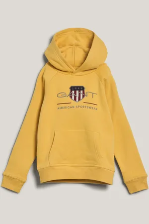 GANT MIKINA ARCHIVE SHIELD HOODIE FADED SUNSET