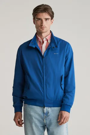 GANT BUNDA LIGHTWEIGHT HARRINGTON JACKET DEEP COBALT