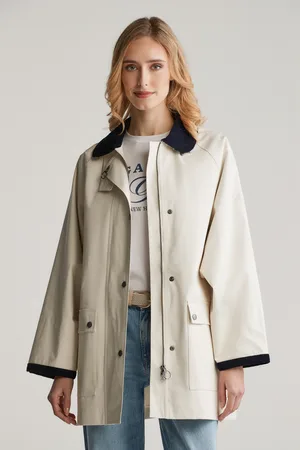 GANT BUNDA REL CORDUROY COLLAR JACKET LINEN