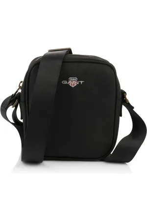 GANT CROSSBODY ARCHIVE SHIELD SHOULDER BAG BLACK