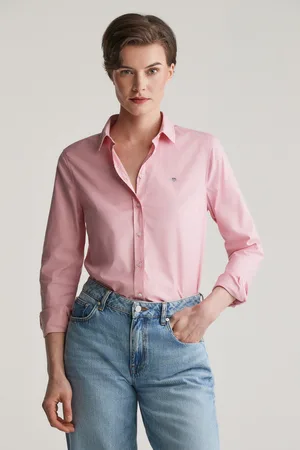 GANT KOŠILE SLIM STRETCH OXFORD SHIRT GERANIUM PINK