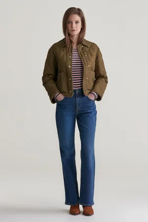 GANT DŽÍNY SLIM FLARE JEANS DARK BLUE VINTAGE