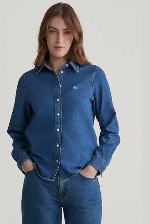 GANT KOŠILE REG DENIM SHIRT INDIGO