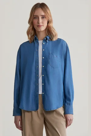 GANT KOŠILE REL INDIGO SHIRT LIGHT INDIGO