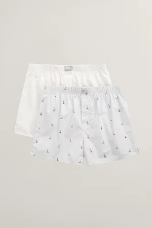 GANT SPODNÍ PRÁDLO BOXER SHORTS 2-PACK LIGHT BLUE