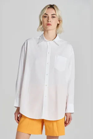 GANT KOŠILE OS POPLIN SHIRT WHITE