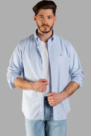 GANT KOŠILE SLIM CLASSIC POPLIN SHIRT LIGHT BLUE