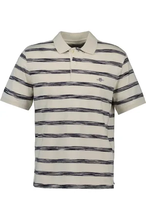 GANT POLOKOŠILE STRIPED POLO CREAM