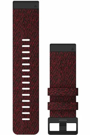 Garmin Řemínky QuickFit® 26 Heathered red nylon 010-12864-06