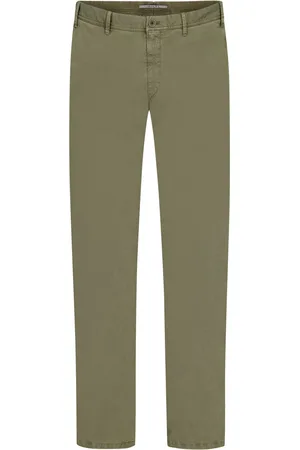 Hiltl Velké Velikosti Chino kalhoty Pavi s podílem strečových vláken, Regular Fit