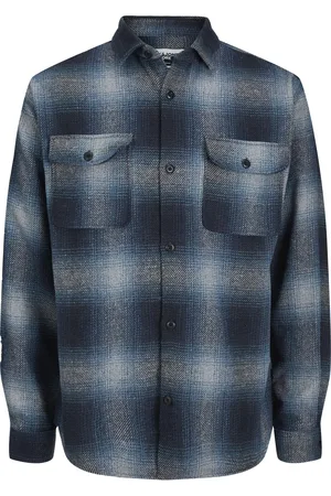 JACK & JONES Velké Velikosti Svrchní košile s glenčekovým vzorem