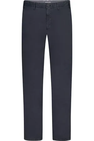 Hiltl Velké Velikosti Chino kalhoty Pavi s podílem strečových vláken, Regular Fit