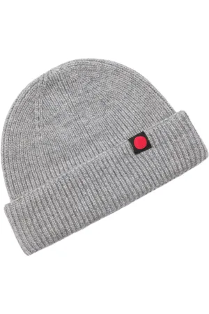 JACK & JONES Velké Velikosti Pletená čepice z vlny, s vlaječkou loga, R.D.D.