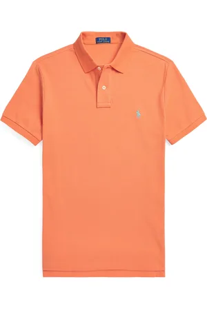 Ralph Lauren Velké Velikosti Polo tričko v sepraném denimovém vzhledu