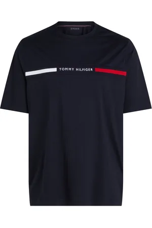 Tommy Hilfiger Velké Velikosti Tričko z bavlny a s výšivkou značky