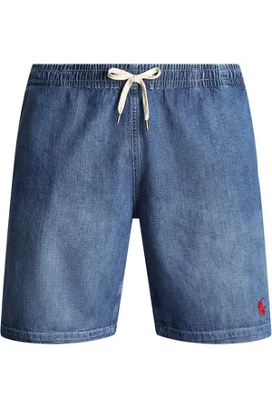 Ralph Lauren Velké Velikosti Bermudy z denimu