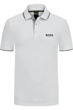 HUGO BOSS Velké Velikosti Performance polo tričko z vláken S.Café®