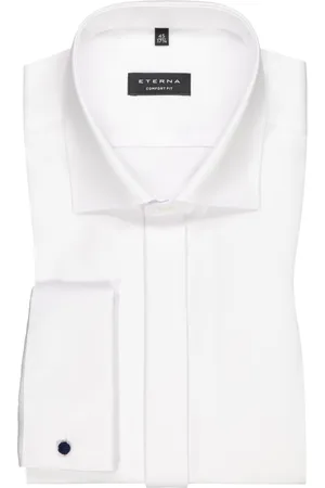 ETERNA Velké Velikosti Košile s dvojitou manžetou, Cover Shirt, comfort fit