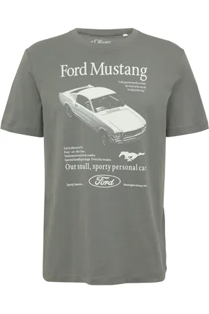 QS by s.Oliver Velké Velikosti Žerzejové tričko s motivem Ford Mustang