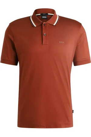 HUGO BOSS Velké Velikosti Polo tričko z jemného bavlněného žerzeje, Slim Fit