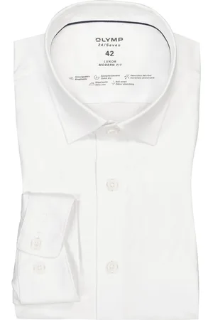 Olymp Velké Velikosti Košile Luxor, modern fit, žerzej 24/Seven, extra dlouhý rukáv