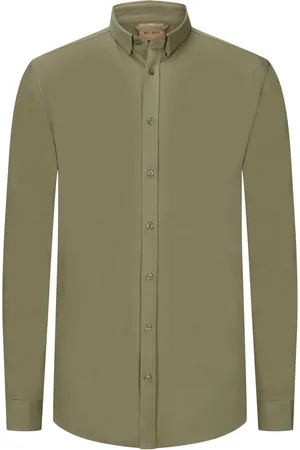 MOS MOSH Gallery Velké Velikosti Žerzejová košile s propínacím (button-down) límcem, extra dlouhá