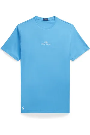 Ralph Lauren Velké Velikosti Tričko z žerzejového materiálu s nápisem značky