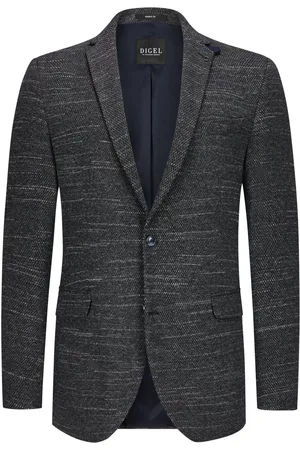 Digel Velké Velikosti Podšité sako z pleteného žerzeje, modern fit