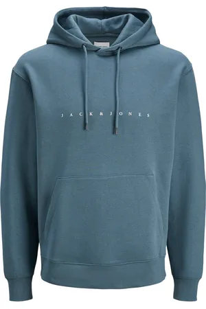 JACK & JONES Velké Velikosti Mikina s kapucí s pogumovaným potiskem loga