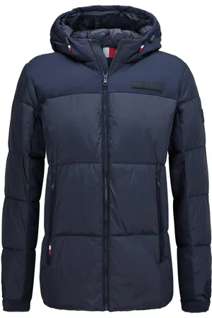 Tommy Hilfiger Velké Velikosti Bunda s prošívaným vzorem a nášivkami značky