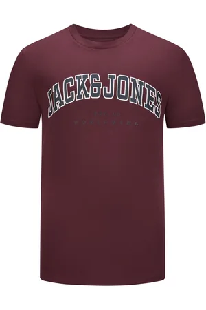 JACK & JONES Velké Velikosti Tričko s pogumovaným nápisem loga