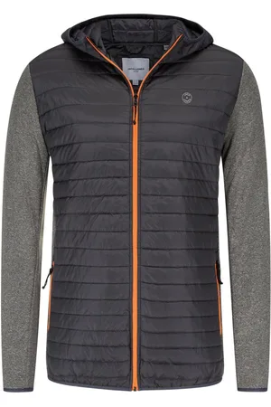 JACK & JONES Velké Velikosti Lehká prošívaná bunda s kapucí