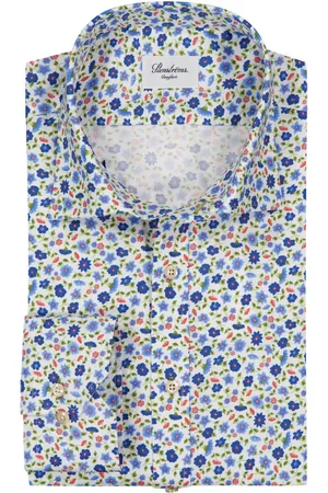 Stenströms Velké Velikosti Košile s květinovým potiskem, comfort fit