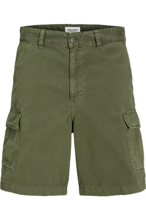 JACK & JONES Velké Velikosti Pevné bermudy s cargo kapsami