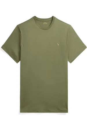 Ralph Lauren Velké Velikosti Tričko z bavlny a s výšivkou loga