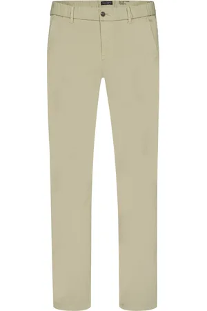 Marc O’ Polo Velké Velikosti Chino kalhoty s pružným pasem, podílem strečových vláken, tapered fit