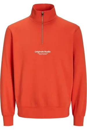 JACK & JONES Velké Velikosti Troyer z teplákoviny s potiskem značky