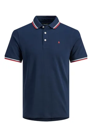 JACK & JONES Velké Velikosti Tričko polo z čisté bavlny