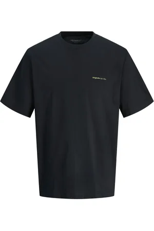 JACK & JONES Velké Velikosti Tričko z bavlny a s potiskem na zadní straně