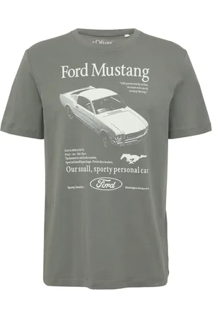 QS by s.Oliver Velké Velikosti Žerzejové tričko s motivem Ford Mustang 1967