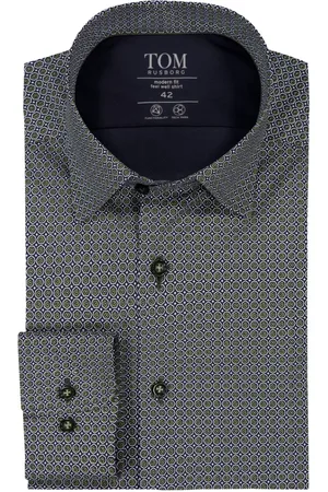 Tom Rusborg Velké Velikosti Košile se vzorem, modern fit, extra dlouhá