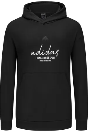 adidas Velké Velikosti Mikina s kapucí s detaily loga, regular fit